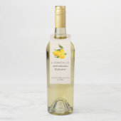 Limoncello Fles Hang Label | Weddenschap (Op fles)