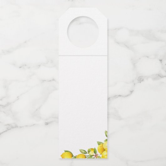 Limoncello Flessenhanger (Achterkant)