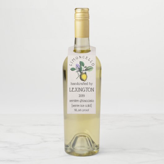 Limoncello Flessenhanger (Op fles)