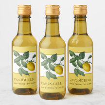 Limoncello Geel Citroen Groene Bladeren Citroenenb