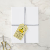 Limoncello Gift Label Zelfgemaakt | Cadeaulabel (Met Touw)