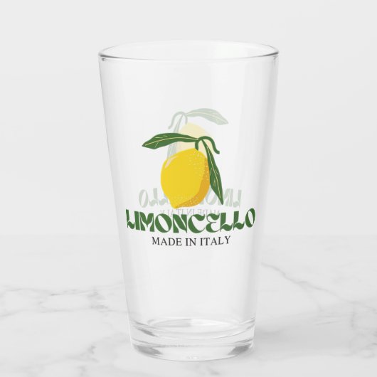 Limoncello Glas (Achterkant)