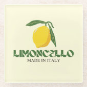 Limoncello Glazen Onderzetter (Voorkant)
