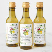 Limoncello Groen Kerstmis Mini Fles Labels Wijn Etiket (Flessen)
