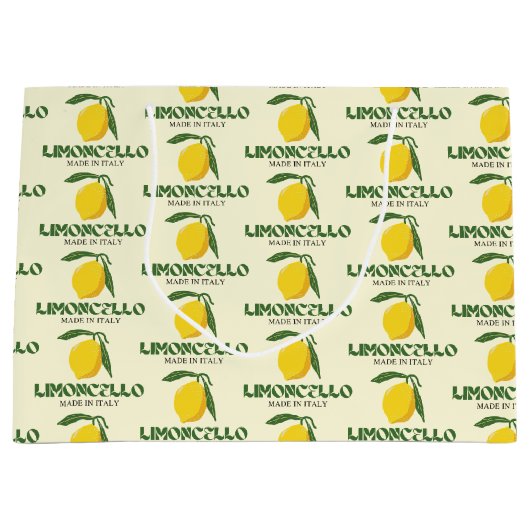 Limoncello Groot Cadeauzakje (Voorkant)