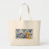 Limoncello Gusto Poetry Grote Tote Bag (Voorkant)