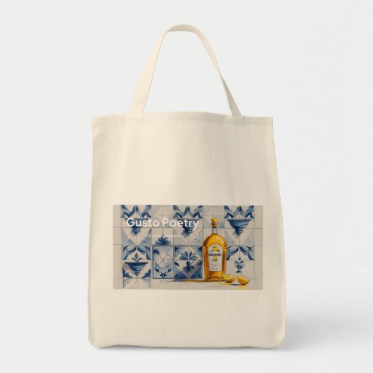 Limoncello Gusto Poetry Tote Bag (Voorkant)
