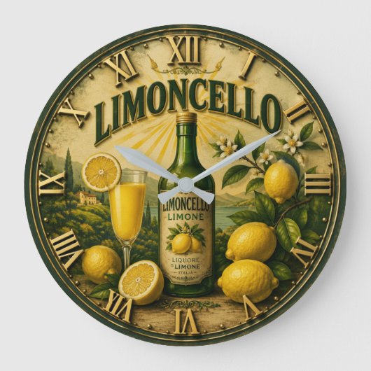 Limoncello Italian Lemon Kitchen Mediterranean Bar Grote Klok (Voorkant)