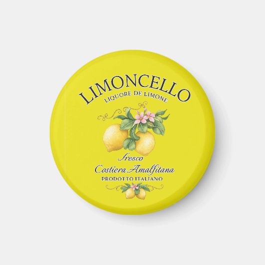 Limoncello Italië Amalfikust Magneet (Voorkant)