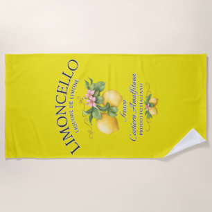 Limoncello Italië Amalfikust Strandlaken