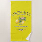 Limoncello Italië Amalfikust Strandlaken (Voorkant)
