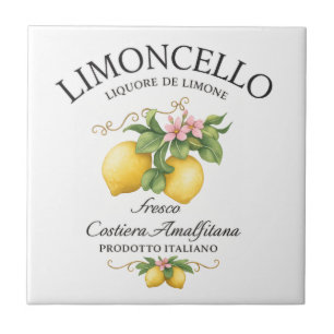Limoncello Italië Amalfikust Tegeltje