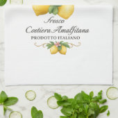 Limoncello Italië Amalfikust Theedoek (Gevouwen)