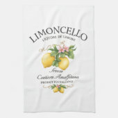 Limoncello Italië Amalfikust Theedoek (Verticaal)