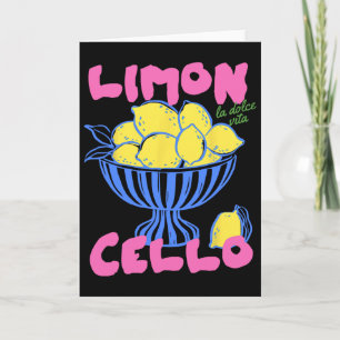 Limoncello Italië Citroenen Amalfi Kust Vakantie R Kaart