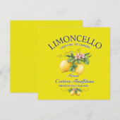 Limoncello Italy Amalfi Coast (Voorkant / Achterkant)