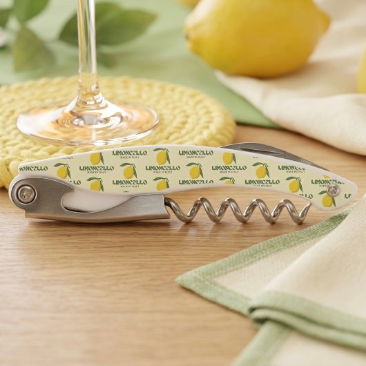 Limoncello Kurkentrekker
