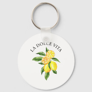 Limoncello La Dolce Vita Italiaanse citroen Sleutelhanger