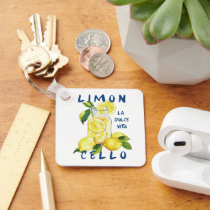 Limoncello La Dolce Vita Souvenir Italië Liefhebbe Sleutelhanger