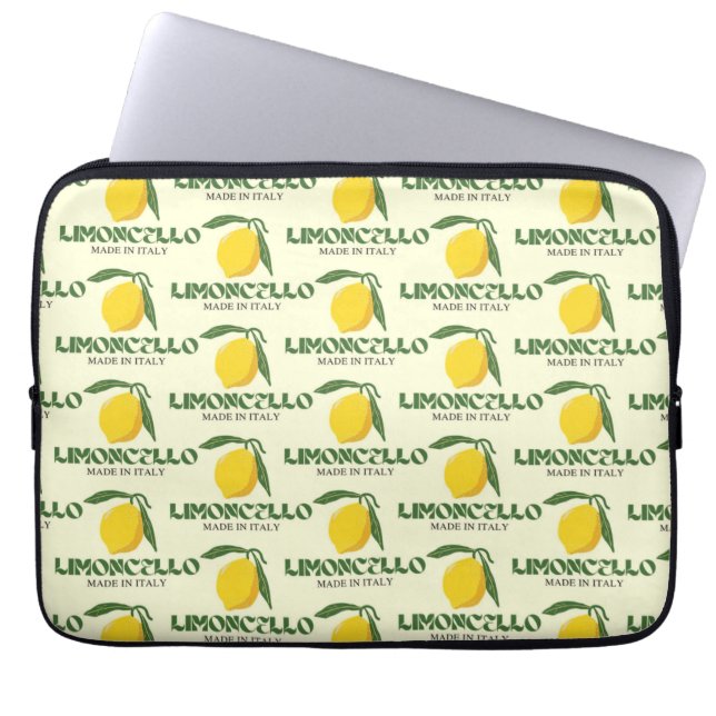 Limoncello Laptop Sleeve (Voorkant)