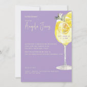 Limoncello Lavender Bridal Shower Kaart (Voorkant)