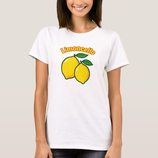 Limoncello Lemon | Grappig fruit T-shirt (Voorkant)