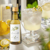 Limoncello Lemon Sorrento Bruiloft Favor Label Wijn Etiket