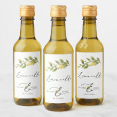 Limoncello Lemon Sorrento Bruiloft Favor Label Wijn Etiket (Flessen)