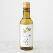 Limoncello Lemon Sorrento Bruiloft Favor Label Wijn Etiket (Voorkant)