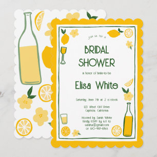 Limoncello Lemonade Aangepast Bruidsdiner Kaart