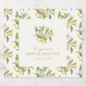 Limoncello Likeurfles Etiket (Enkel label)