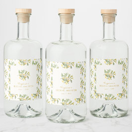 Limoncello Likeurfles Etiket