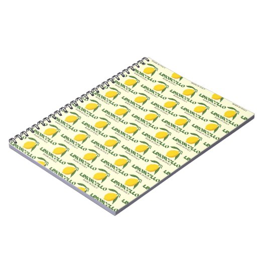 Limoncello Notitieboek (Linkerzijde)