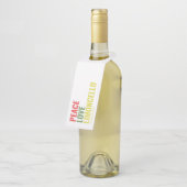 Limoncello Peace Love and Limoncello  Flessenhanger (Schuin)