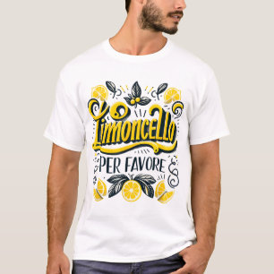 Limoncello Per Favore Sorrento Italië Citroenen Am T-shirt