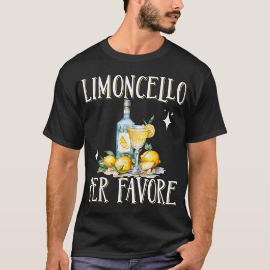 Limoncello Per Favore T-shirt (Voorkant)
