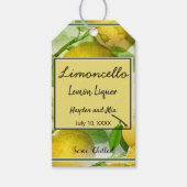 Limoncello Personalized Cadeaulabel (Voorkant)