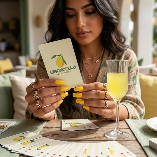 Limoncello Pokerkaarten