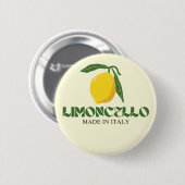 Limoncello Ronde Button 5,7 Cm (Voorkant /achterkant)