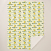 Limoncello Sherpa Deken (Voorkant)