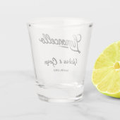Limoncello Shot Glas (Achterkant)