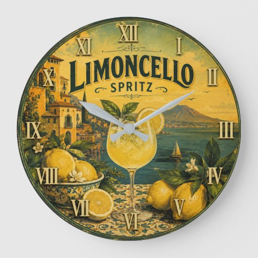 Limoncello Spritz Grote Klok (Voorkant)