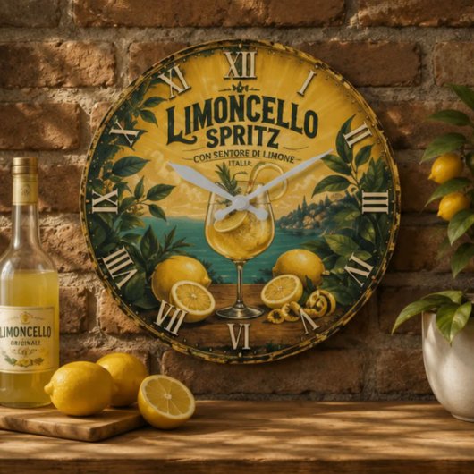 Limoncello Spritz Italian Grote Klok