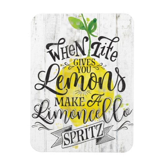 Limoncello Spritz-magneet Magneet (Verticaal)