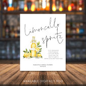 Limoncello Spritz Recept Citroen Bruidsfeest Poster