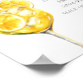 Limoncello Spritz Sign Signature Drink Poster (Hoek)