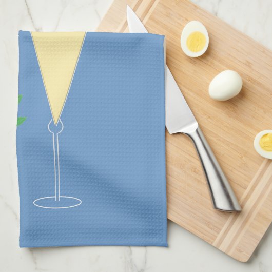 Limoncello Spritz theedoek (Quarter Fold)