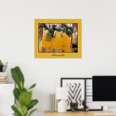 Limoncello (standaardafdrukgrootte) poster (Thuiskantoor)