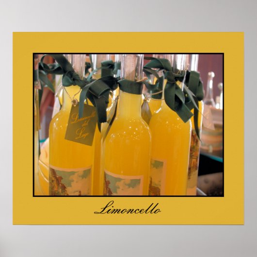 Limoncello (standaardafdrukgrootte) poster (Voorkant)