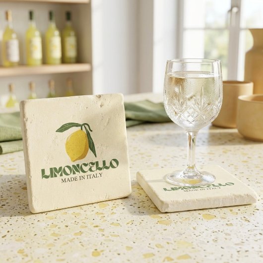 Limoncello Stenen Onderzetter